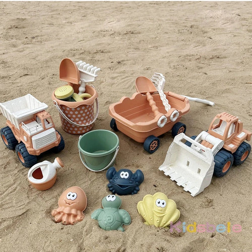 Beach Toy Excavator Engineering Vehicle Sand Digging Toy Sand Beach Toy Sand Digger Tool Truck